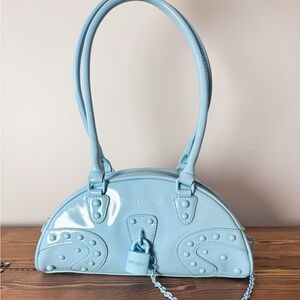 Elegant Light Blue Mini Bag